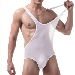 VansKoos Body Singlet Fin Blanc